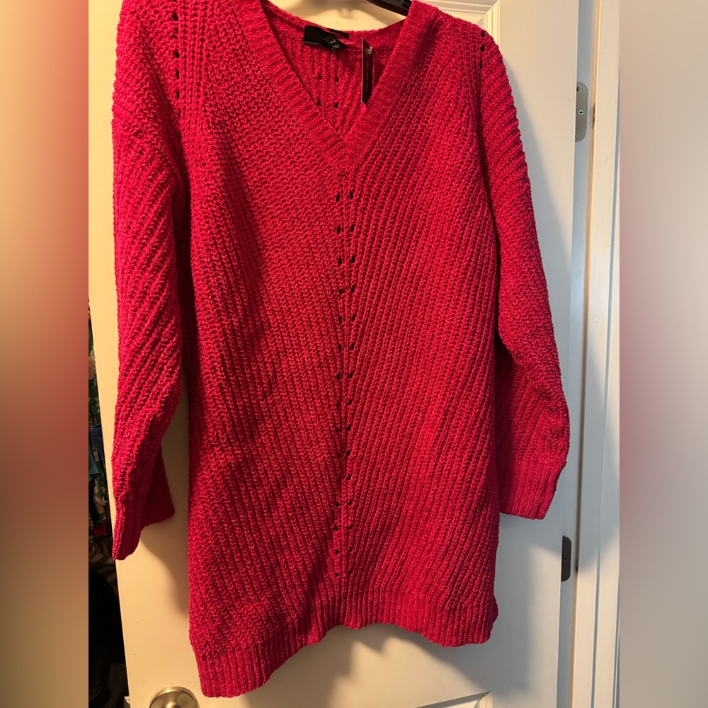 Lane Bryant Sweater Size 18/20 Pink New With Tags